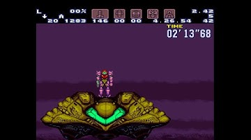 Super Metroid -- Zebes Escape, 2:13.68