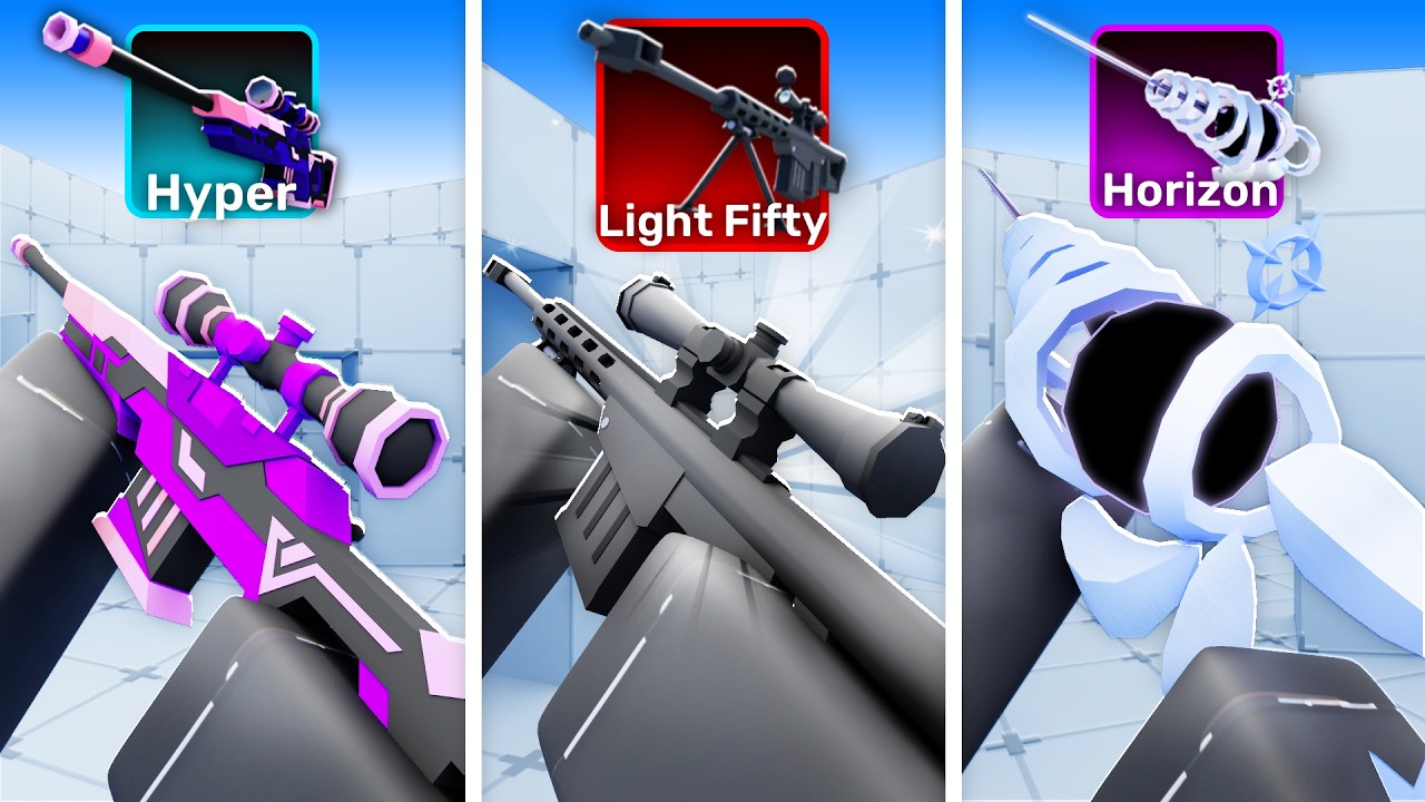 Winning With EVERY SNIPER SKIN In Roblox Rivals!