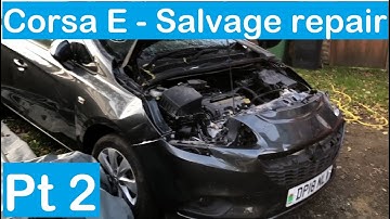 2018 Corsa E- only 10K miles - Salvage repair project - Part 2