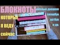 Мой личный дневник и другие блокноты, которые я веду / My current journals