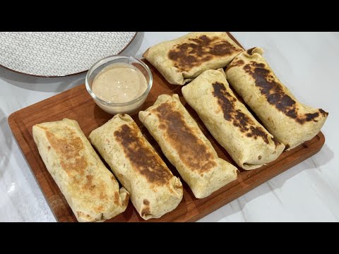 Mapapagawa Ka NG MADAMI! 🤯 Hail Caesar Salad Wrap Recipe (Ubos Ng Kids!)