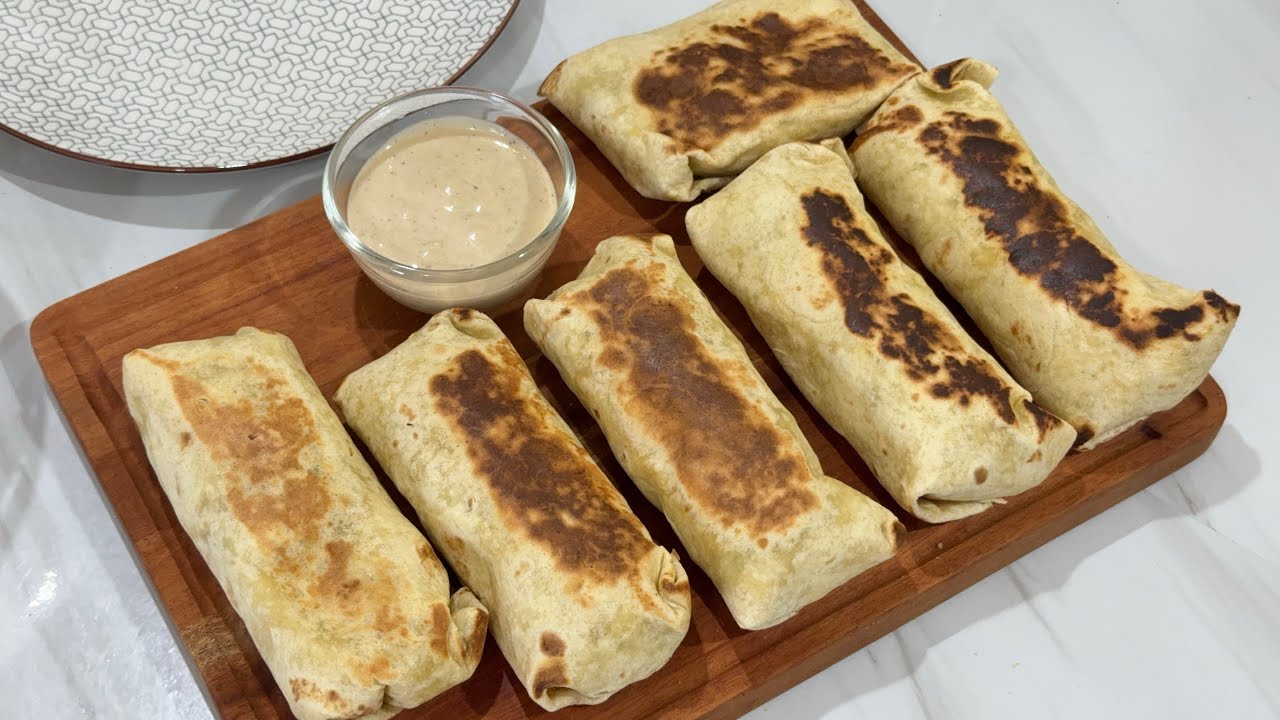 Вы сделаете ТАК МНОГО! 🤯 Да здравствует рецепт ролла для салата «Цезарь» (дети его съедят!)