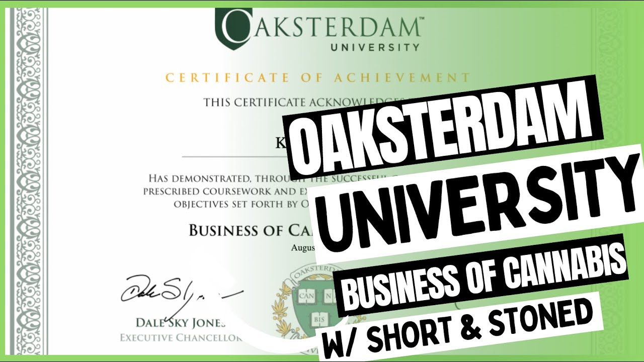 Graduating from Canna-College: My Oaksterdam University Journey!
