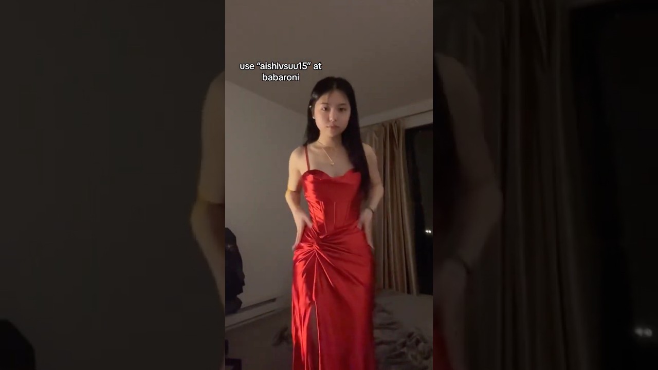 Corset Bodice Fitted Satin Gown  