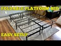 Quality Meets Affordability: Amazon Basics Bed Frame Full Review ~ No Tools Needed