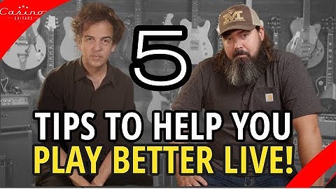 5 Tips To Help You Play Better Live