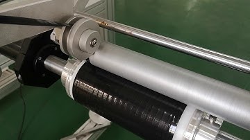 Spooling machine for foam tape