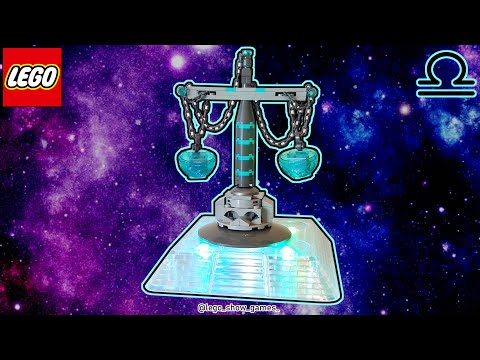 ЛЕГО САМОДЕЛКА - ЗНАК ЗОДИАКА ВЕСЫ!!!