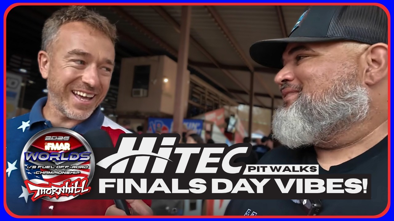 Pit Walk After the Worlds Semifinals! | Presented by Hitec RCD