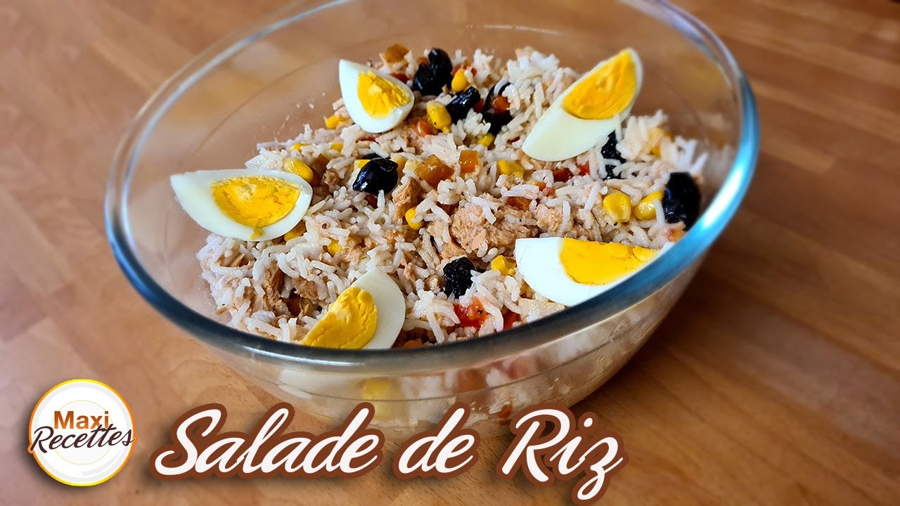 Salade de Riz au Thon - Recette Facile et Rapide