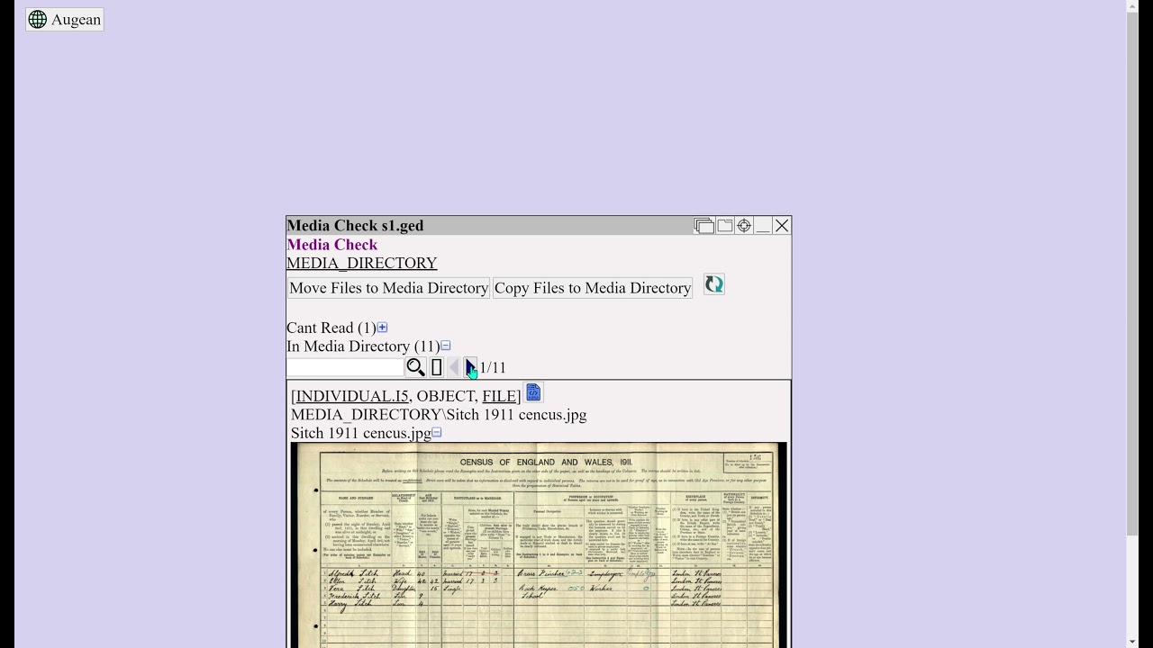 Augean - Media directory
