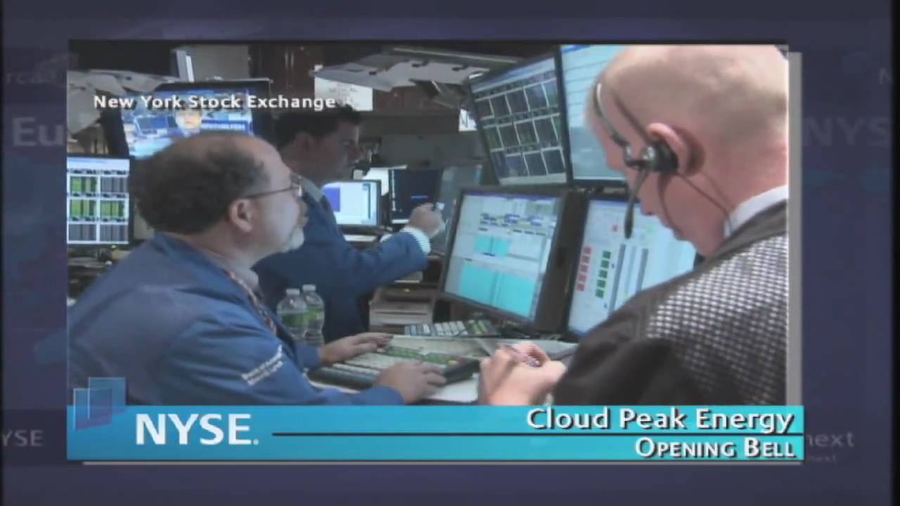 19 May 2010 Cloud Peak Energy visits the NYSE and rings the Opening Bell