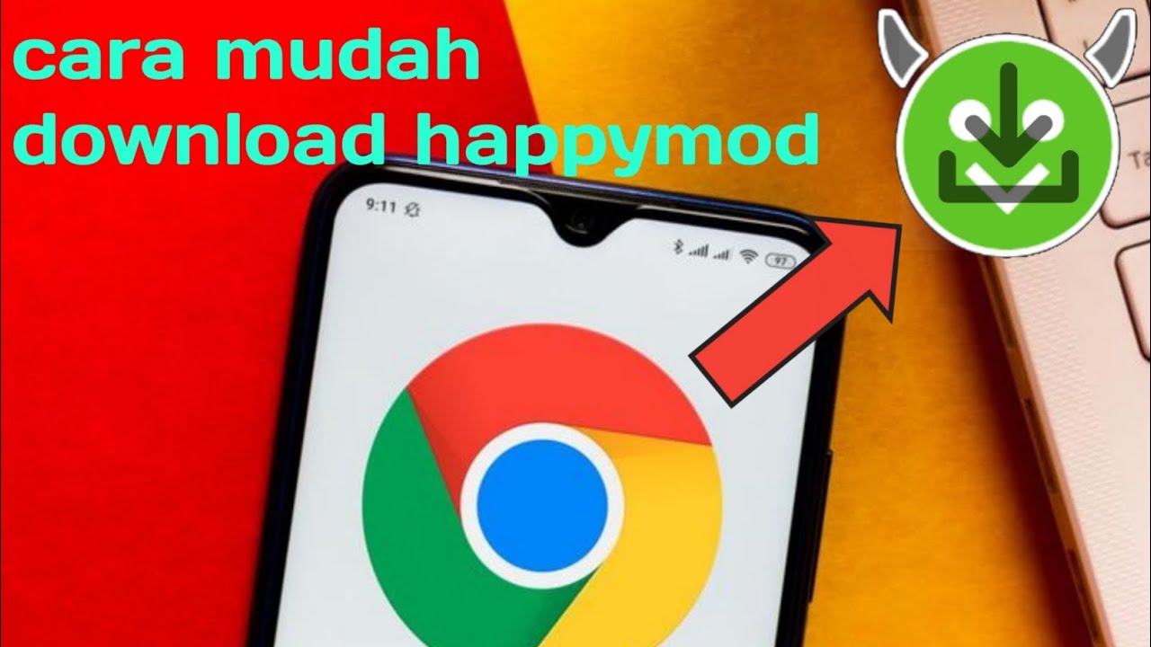 cara download happymod di HP android dengan cara yang mudah