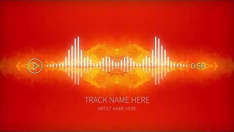 Audio Spectrum Visualizer Template #10 | After Effects | Reactive Music | Music Waveform | 4K | FREE
