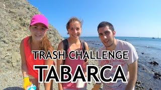 TRASH CHALLENGE TABARCA. Остров Табарка. Аликанте. Испания. Шупики.