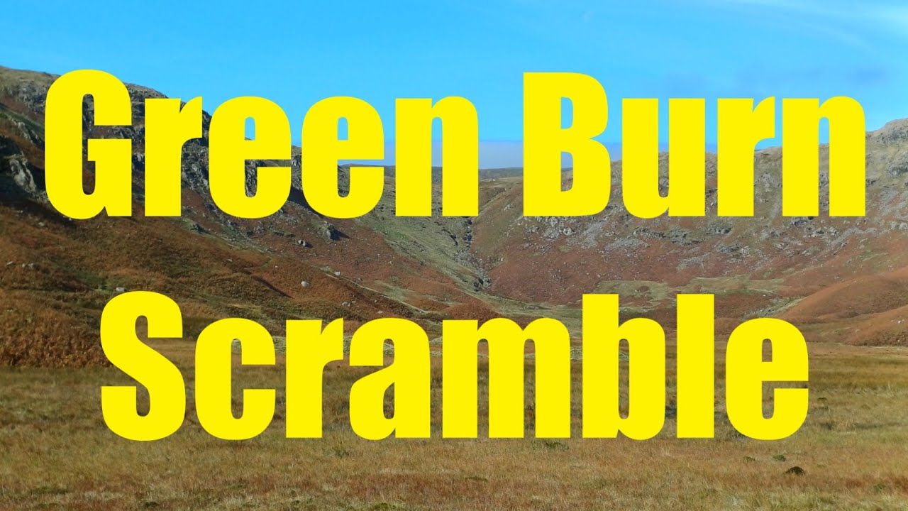 Путеводитель по скалолазанию на горе Грин-Берн в Озерном крае.