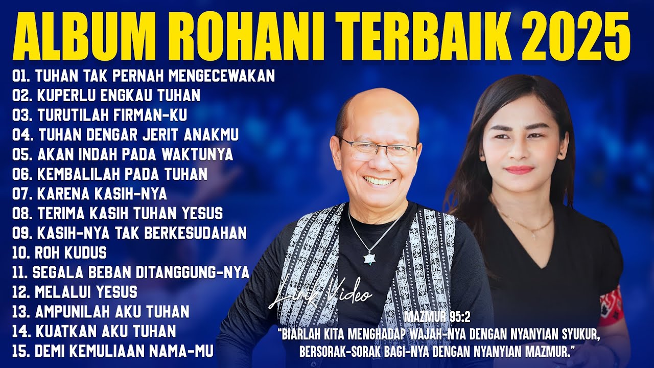 Lagu Rohani Ellen Mamo & Victor Hutabarat Full Album (Lirik) Lagu Rohani Kristen Terbaru 2025
