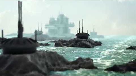 Element 3d v2 Ocean Animation Experiment 02