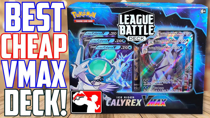  Pokemon Cards: Shadow Rider Calyrex VMAX League Battle