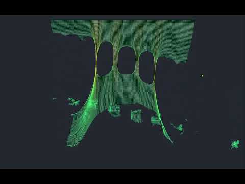 2D Cloth Simulation With Tearing raylib Odin