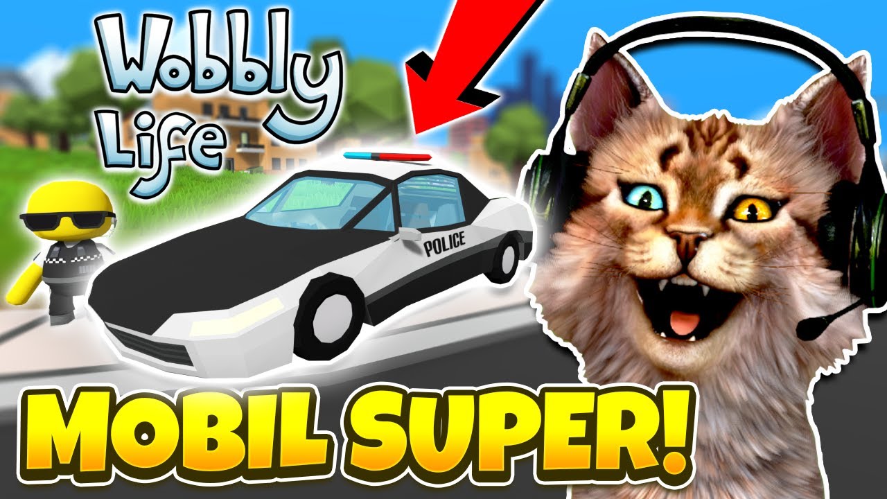 AKU MENDAPATKAN MOBIL SUPER POLISI LETOY KEREN BANGET !! 😎 - Wobbly Life Indonesia