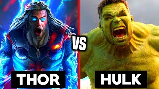 Thor Vs Hulk in Hindi || Hulk Vs Thor Comparison in Hindi || Thor Vs Hulk Fight || Movies Comparison