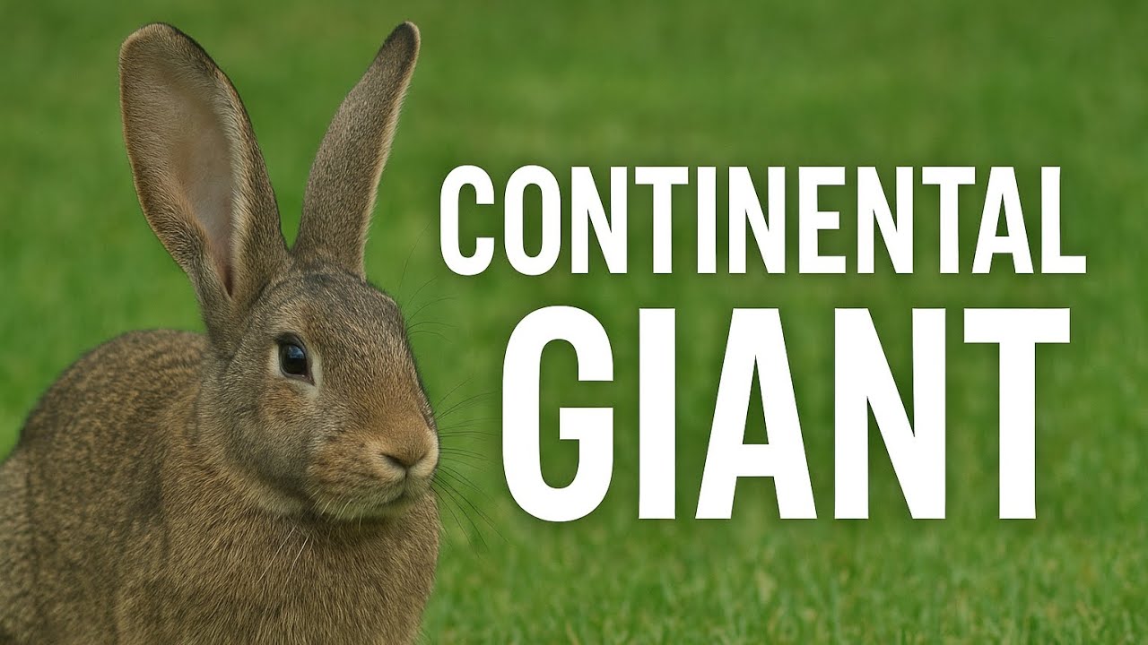 Cont Gaint Rabbit Continental Giant Rabbits: The Gentle Giants of the Rabbit World - YouTube