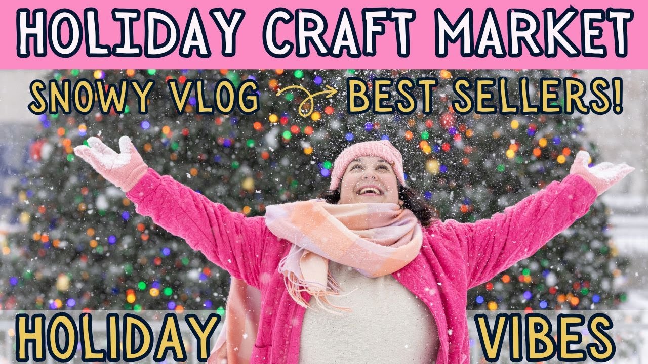 Видеоблог с рождественской ярмарки: рождественская атмосфера и 5 самых популярных товаров ручной ...