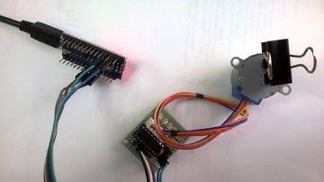 Подключение шагового двигателя 28BYJ-48 к Arduino Nano через драйвер ULN2003