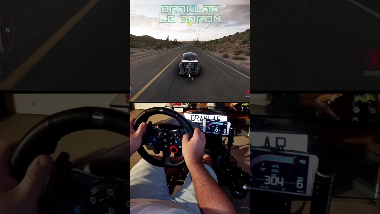 [Forza Horizon 5] Beetle Mania! Desert Speed Run in a CRAZY Modified VOCHO!