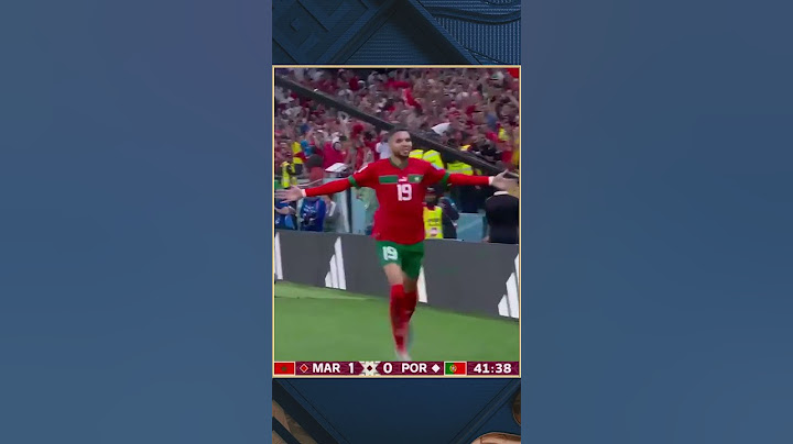 Ronaldo's reaction to Youssef En-Nesyri's goal for Morocco 😂 #shorts #morocco #ronaldo #worldcup