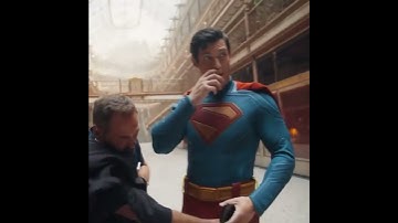 David Corenswet #Superman  Behind The scenes