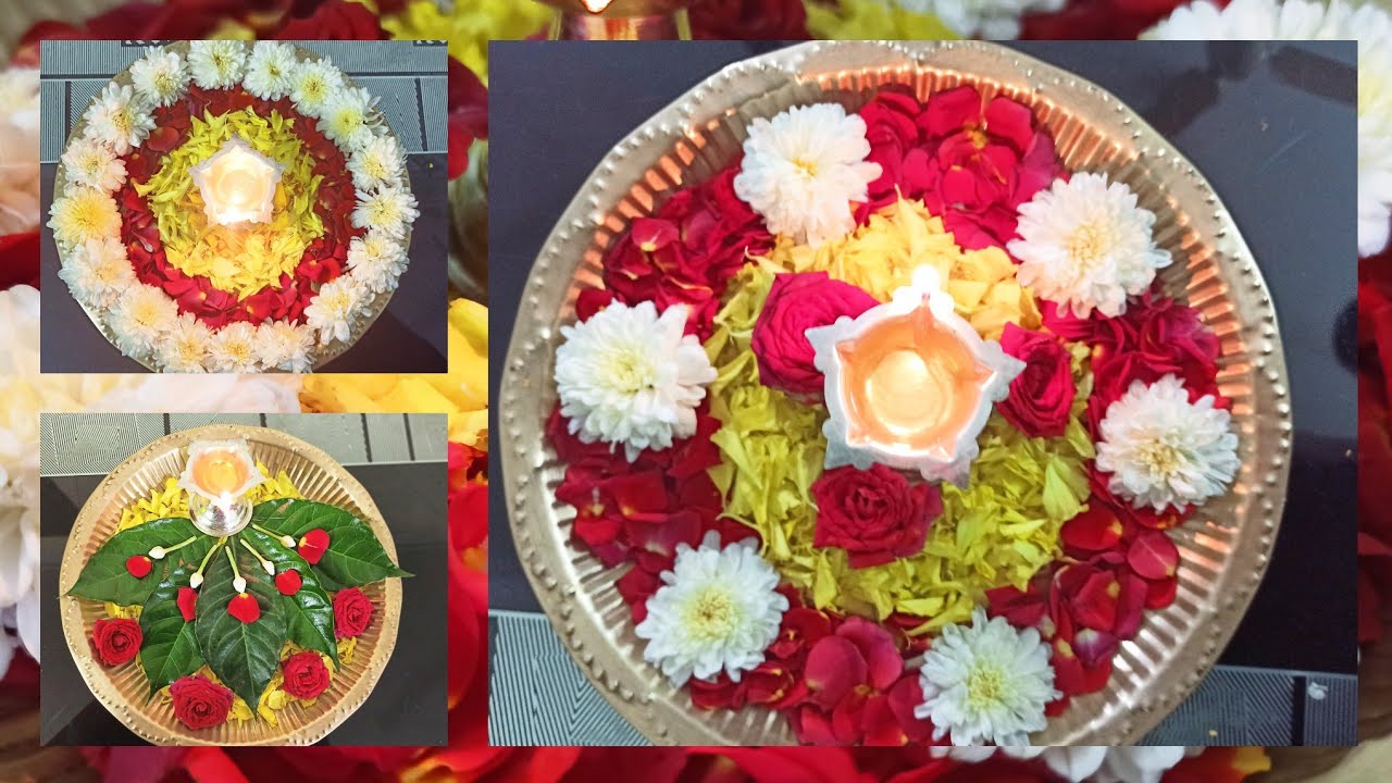 3 Very Easy One Minute Thali Decoration Ideas One Minute Pooja Aarti 3-very-easy-one-minute-thali-decoration-ideas-one-minute-pooja-aarti