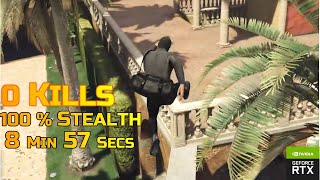Cayo Perico Heist 0 kills 100% stealth speedrun  8min 57 seconds