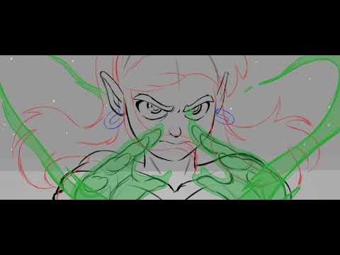 Secret of Mana - A 2D animation tribute - Rough Animation