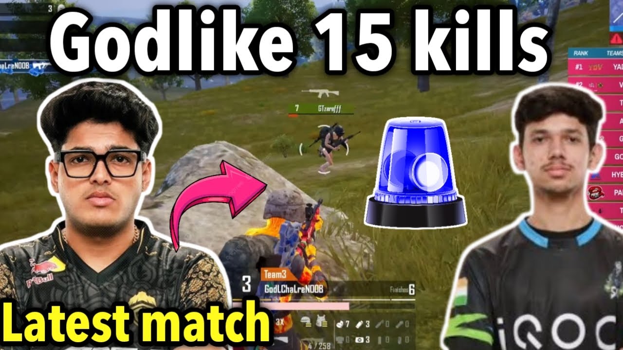 Godlike 15 kills and #2 position 🔥 Jonathan vs Clutchgod 🔥 - YouTube