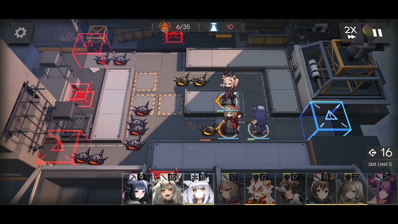 Arknights Gameplay Tactical Drill Misión LS1 YouTube