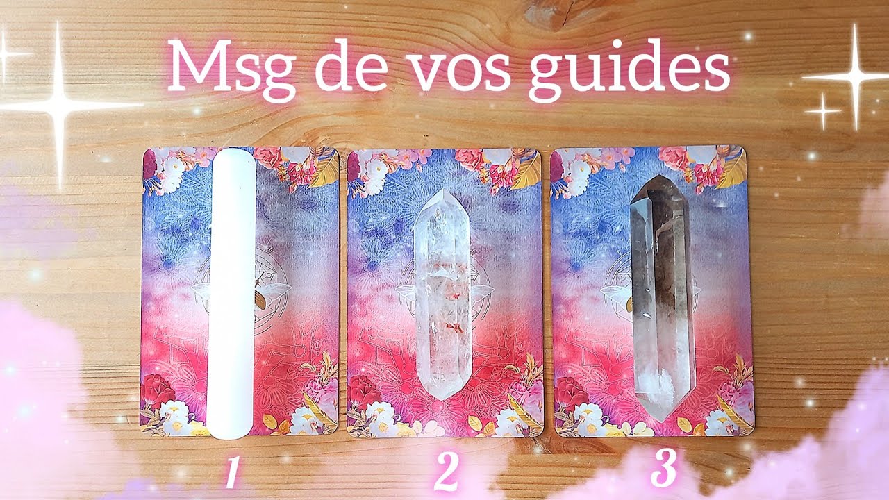 🌟 Vos guides ont un message important... 🌟 Guidance intemporelle à 3 choix 🌟