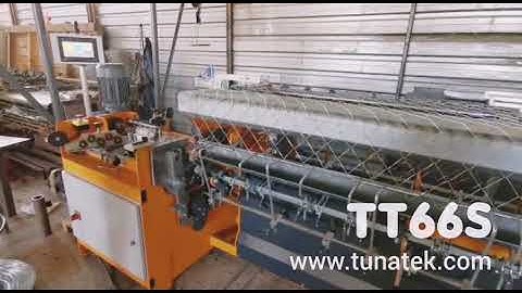 TT66S Chain Link Fence Machine - +1000 units sold