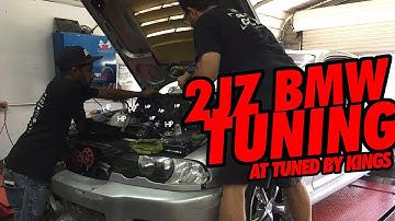 Getting Tuned - 2JZ E46 at Tuned by Kings - FuelTech FT450