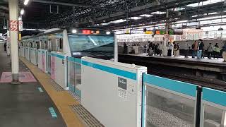 JR東日本E233系1000番台宮サイ150編成京浜東北線快速大船行き新橋駅(JK24)通過