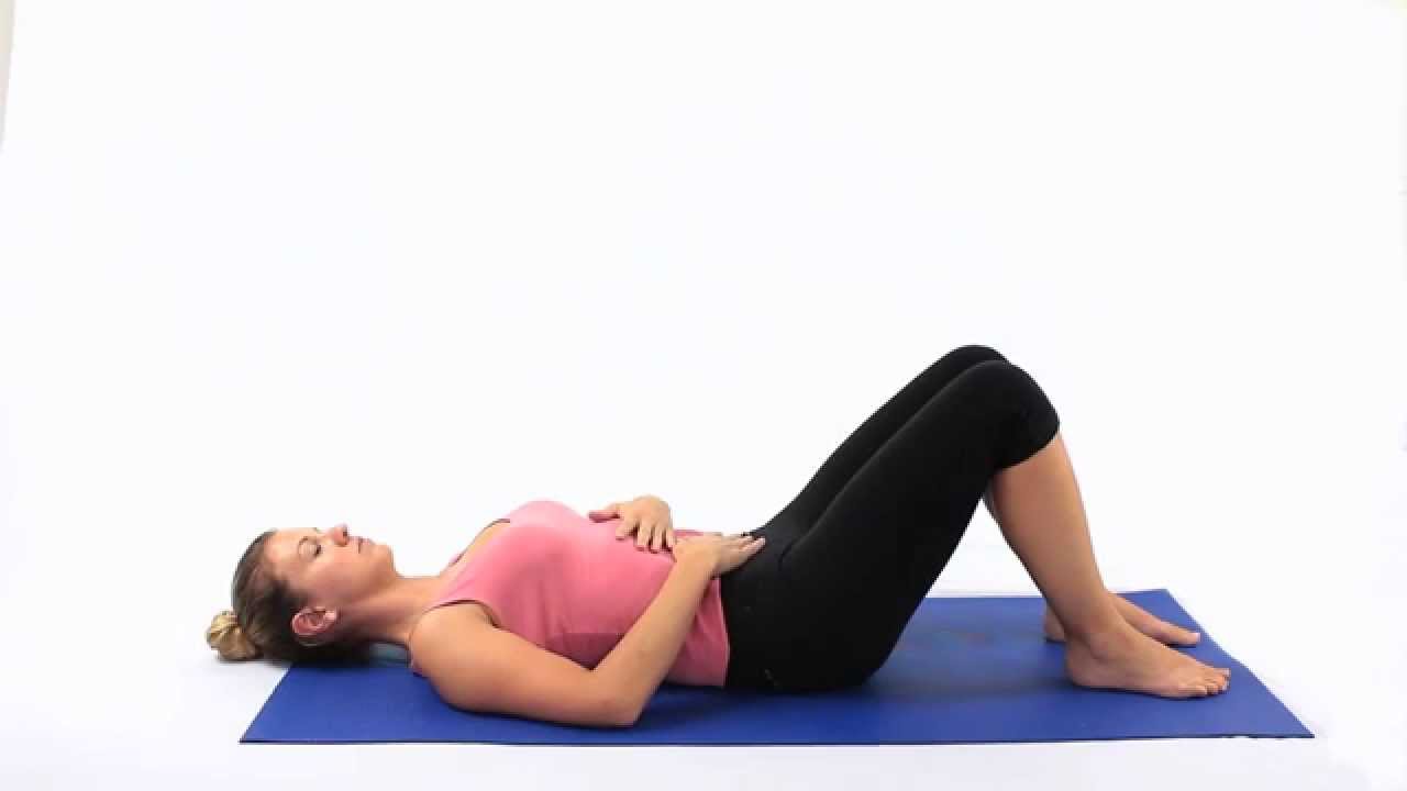 Pilates Supine start position 