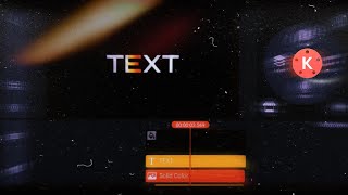 Amazing Text Animation | How to make Text animation on kinemaster | Android and iOS  Tutorial |