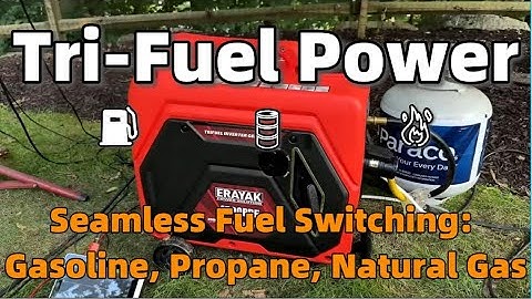 Erayak 4500PD Dual Fuel Inverter Generator | Unboxing | Introduction | Power Test | Parallel