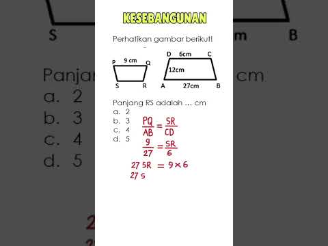 Soal Latihan Kesebangunan