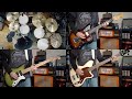 The b52s  deadbeat club drum  guitar  bass cover