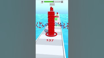 Stickman Layer Crowd Stack Run 3D lvl18