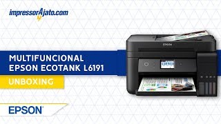 UNBOXING | Multifuncional Epson L6191 Ecotank - YouTube