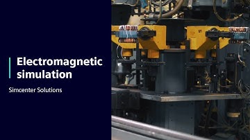 Electromagnetic simulation | Simcenter Solutions #SimcenterElectroMagnetics #SimcenterNVH