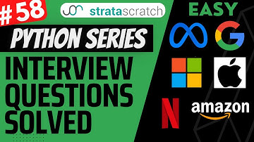 Mastering AMAZON & MICROSOFT Interview - Everyday Data Science